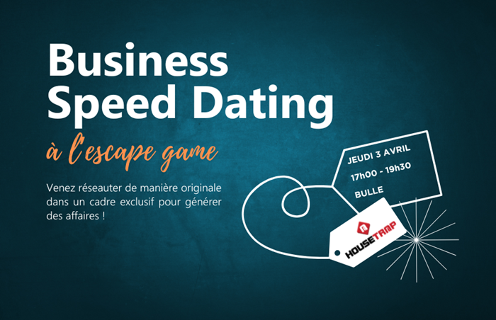 Business Speed Dating à l'escape game