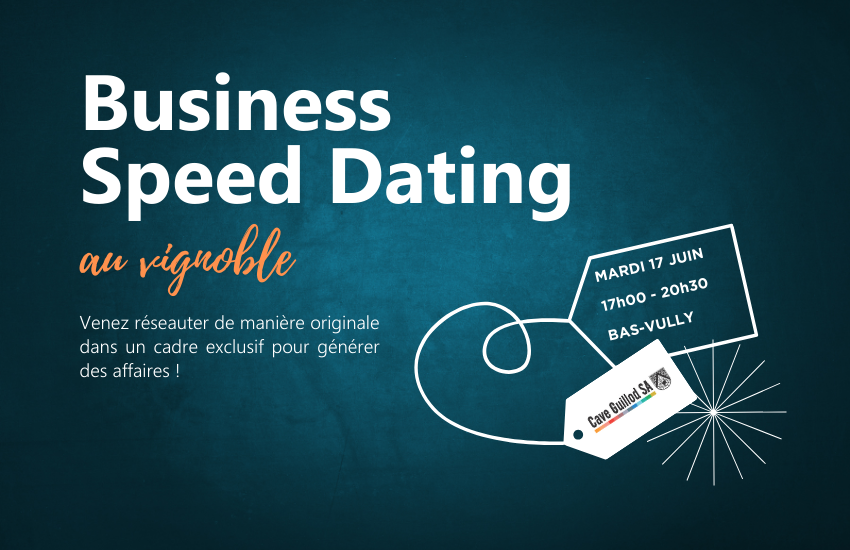 Business Speed Dating au vignoble 