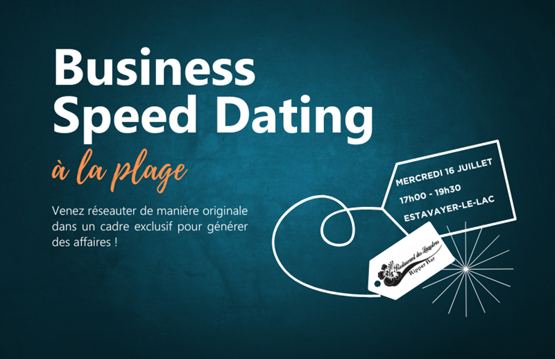 Business Speed Dating à la plage